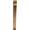 Ekena Millwork Thorton Slat Rough Sawn Bracket, Western Red Cedar, 4"W x 32"D x 40"H BKT04X32X40THR06RWR - alternate 2